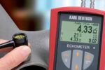 Вимір ультразвуковим товщиноміром ECHOMETER 1076 DATA