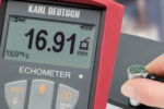 Вимір товщини через покриття.Ультразвуковий товщиномір ECHOMETER 1076 DATA