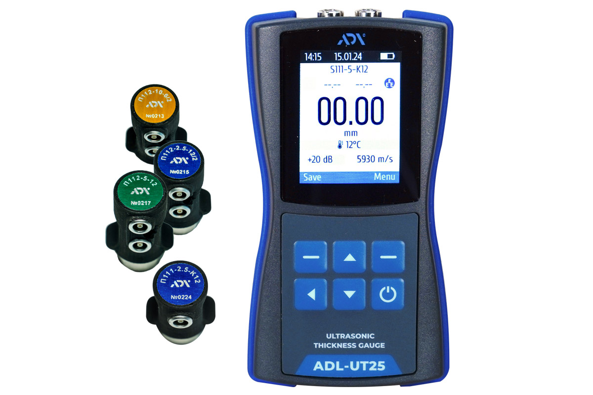 Ультразвуковий товщиномір ADL-UT25 - Зображення 1